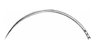 ШОВНА ГОЛКА №B2 КОЛЮЧА 73 mm, Ø 1,40 mm